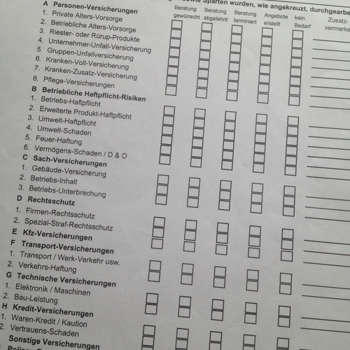 Angebotsanfragen